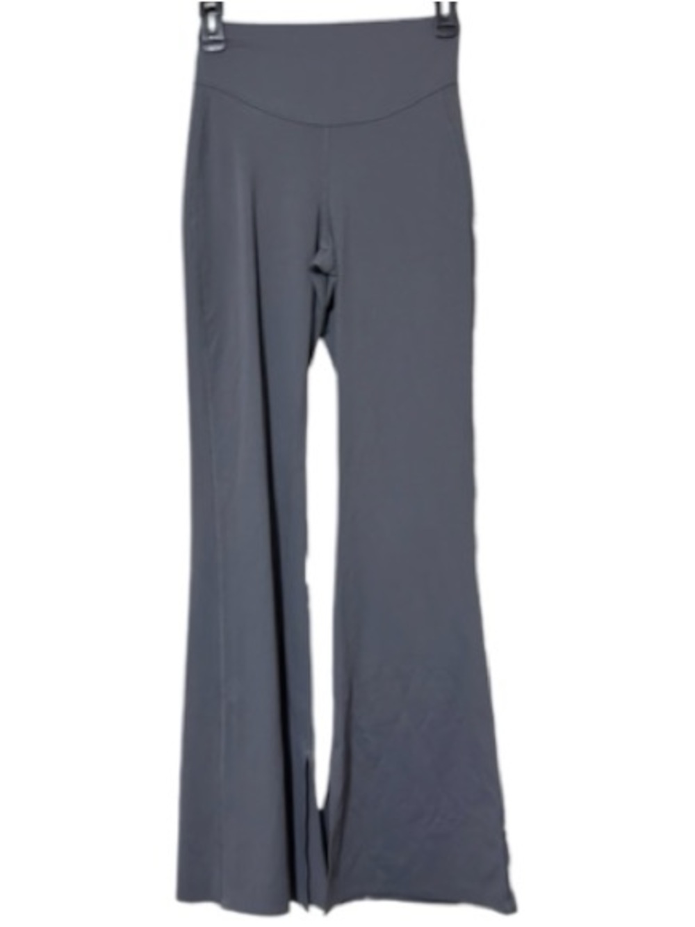 Baleaf women’s size medium grey wide leg slit side yoga pants leggings new